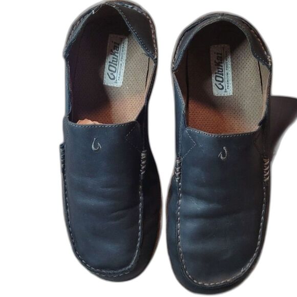 OluKai Moloa Leather Loafers - Picture 7 of 7